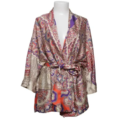 Cardigan (Beige, Multicolore) de Zara Polyester, Viscose