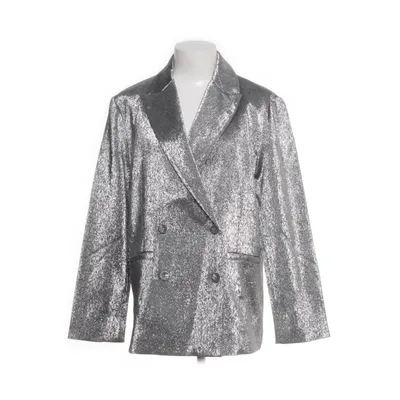 Kavaj (Silverfärgad) från H&M Trend Polyester, Viskos