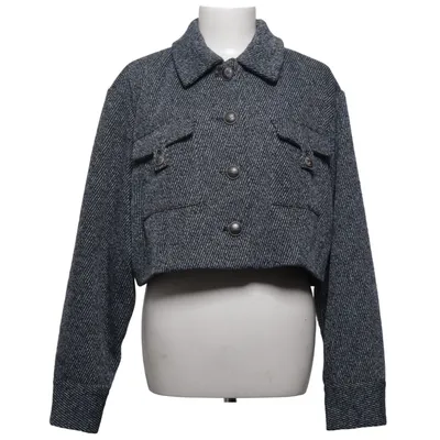 Jacka (Grå, Blå) från Gestuz Återvunnen polyester, Ull
