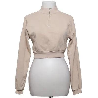Collegetröja (Cropped Zip Sweat) från NLY Trend Bomull, Polyester