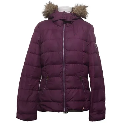 Down jacket (Purple) from Tommy Hilfiger Denim Acrylic, Polyester