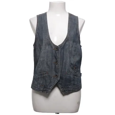 Gilet en jean (Bleu) de Cecil Coton