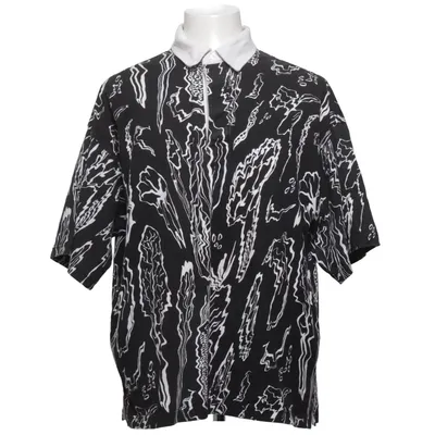 Kortærmet skjorte (Oversized Fit) fra H&M Man Bomuld