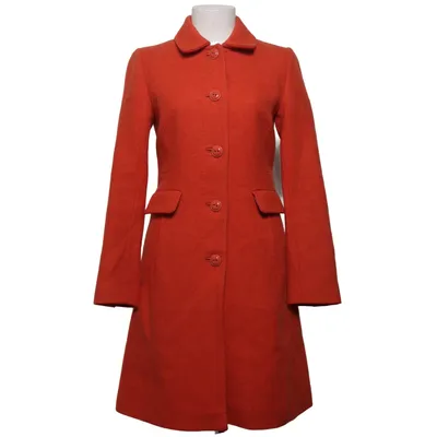 Coat (Red) from Hobbs Polyester, Viscose, Wool