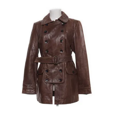 Läderkappa (Brun) från Red//Green Skinn, Polyester