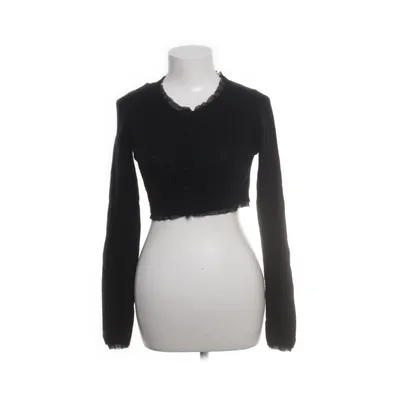 Cardigan (Zwart) van Sisley Nylon, Polyester, Wol