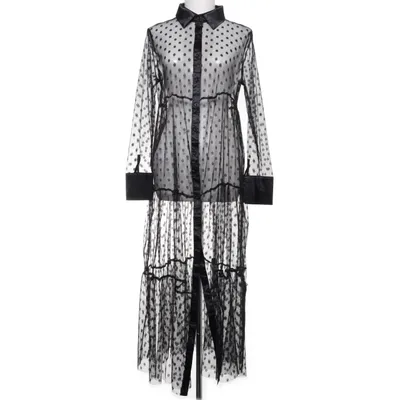 Skjortklänning (Svart) från Cherry Koko Polyester