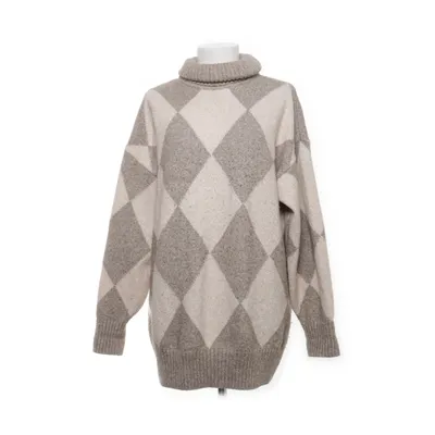 Pul à col roulé (Beige, Gris) de Pringle of Scotland x H&M Acrylique, Polyester, Laine