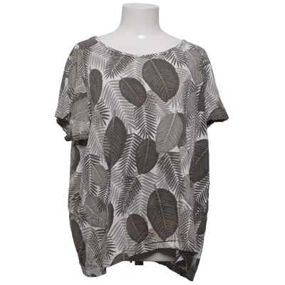 Haut (Blanc, Gris) de Florie Coton, Viscose