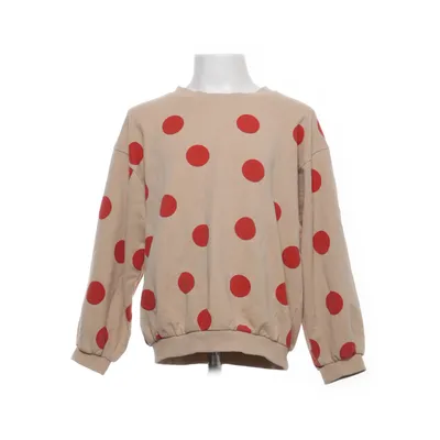 Collegetröja (Beige, Röd) från Minimarket Bomull, Elastan