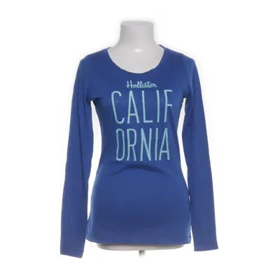 Lange mouwen shirt (Blauw) van Hollister Katoen, Polyester