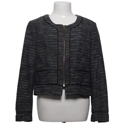Jacket (Black, White) from STOCKH LM Cotton, Polyester, Viscose