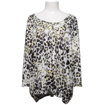 Bluse (Hvid, Sort, Flerfarvet) fra Vanting Elastan, Polyester