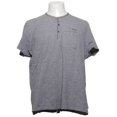T-shirt manches longues (Gris, Marron) de Lee Cooper Coton, Polyester, Viscose