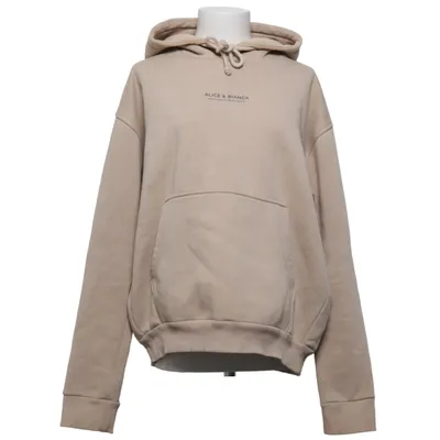 Hoodie (Beige) from Alice & Bianca Cotton, Polyester