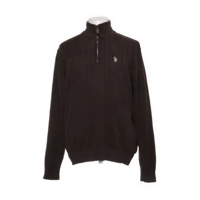Tröja (Brun) från U.S. Polo Assn. Akryl, Bomull, Polyester
