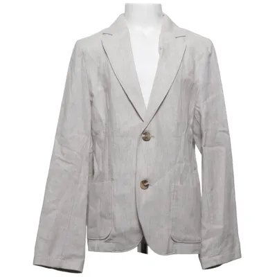 Blazer (Beige) fra Smart with Style Bomuld, Linned