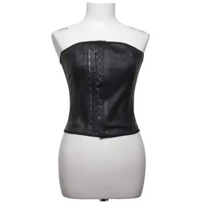 Corset (Black) from Ann Chery Cotton, Elastane
