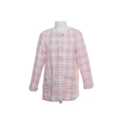 Jas (Roze, Wit) van Out Wear by Lindex Acryl, Katoen, Polyester