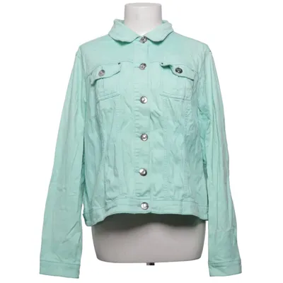 Denim jacket (Green) from Cato Cotton, Elastane