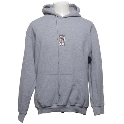 Sweat à capuche (Gris) de New Love Club Coton, Polyester