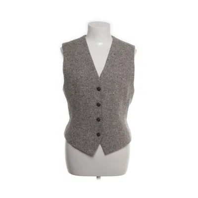 Kostuumgilet (Grijs, Meerkleurig) van Jake*s Acetaat, Zijde, Wol