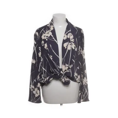 Wrap top (Blue, White, Beige) from Zara Basic Collection