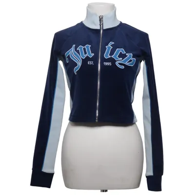 Hoodie (Blue, White) from Juicy Couture Elastane, Polyester