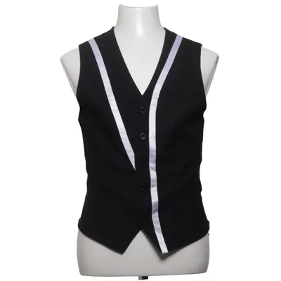Suit vest (Black) from 21 Men Polyester, Viscose