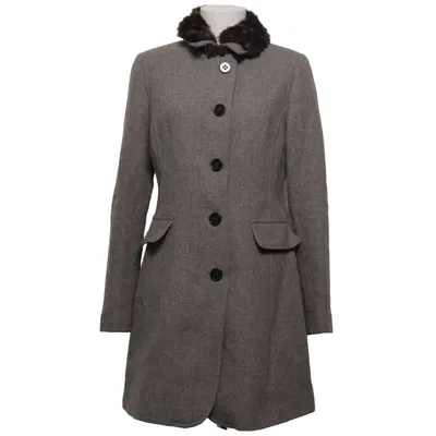 Manteau (Beige) de Junge Polyamide, Polyester, Laine