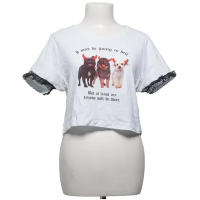 T-shirt (Blanc) de New Girl Order Coton