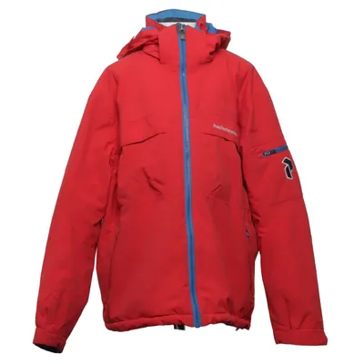 Skidjacka (Röd, Blå) från Peak Performance Junior Polyuretan, Återvunnen polyester