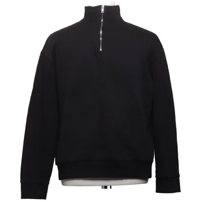 Collegetröja (Svart) från New Look Men Bomull, Elastan, Polyester