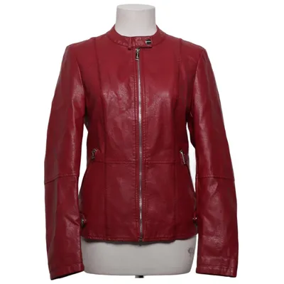 Jakke (Rød) fra Rino & Pelle Polyester, Polyurethan, Viscose