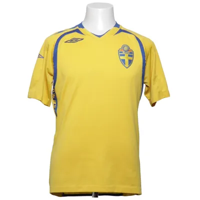 Fußball Trikot (Gelb, Blau) von Umbro Baumwolle, Polyester