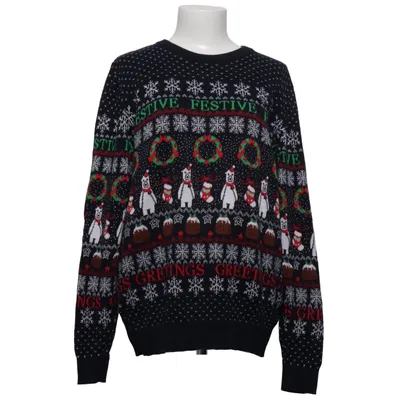 Christmas sweater (Black, Multicolored) from Avenue