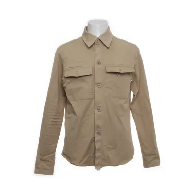 Denim jacket (Beige) from Oscar Jacobson Elastane, Cotton