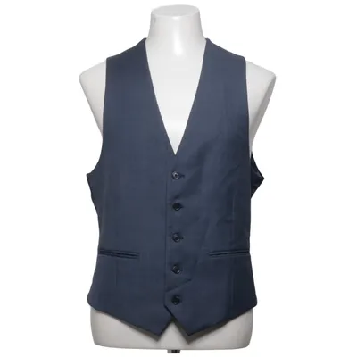Kostymväst (Blå) från New & Lingwood Polyester, Viskos, Ull