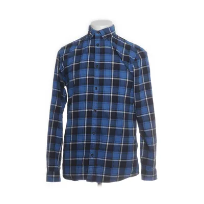 Flanellen overhemd (Blauw, Meerkleurig) van Originals by Jack & Jones Katoen