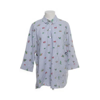 Korte mouwen shirt (Wit, Blauw, Meerkleurig) van Zara Trafaluc Collection Katoen, Polyester