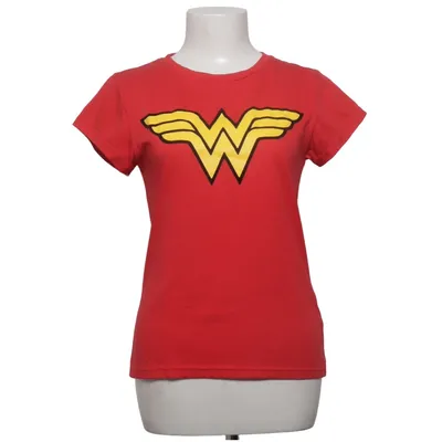 T-shirt (Rot, Gelb) von Wonder Woman Baumwolle, Polyester