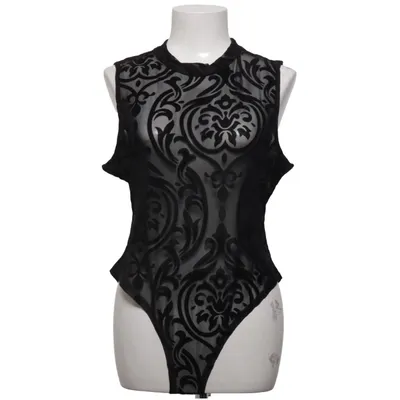 Romper (Zwart) Elastaan, Polyester