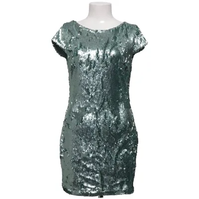 Cocktailkjole (Grøn) fra Zara Basic Collection Polyamid, Polyester