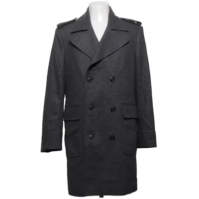 Mantel (Grau) von H&M Kaschmir, Polyester, Viskose, Wolle