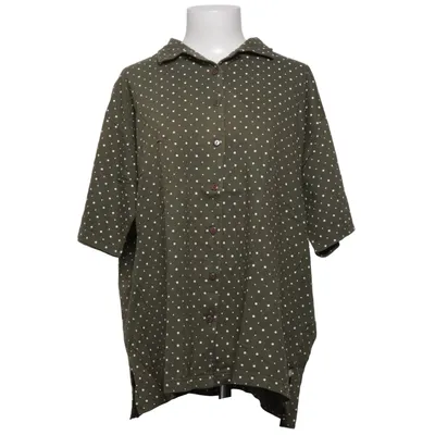 Short sleeve shirt (Green) from Queen Cotton