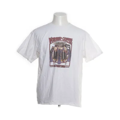 T-shirt (Wit, Meerkleurig) van Gildan Softstyle Katoen
