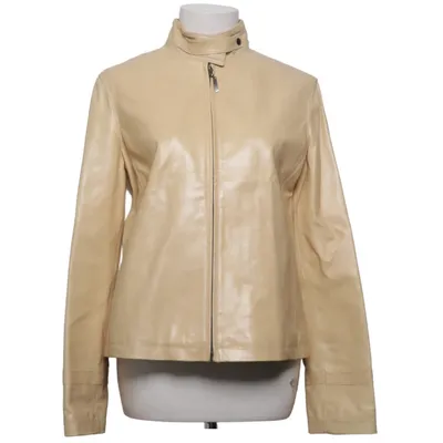 Jacket (Beige) from Bison Acetate, Leather