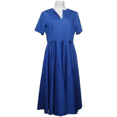 Jurk (Blauw) van Camilla Thulin Acetaat, Katoen, Elastaan, Polyester