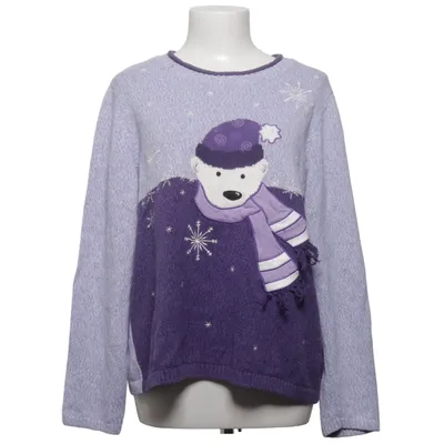 Christmas sweater (Purple, White) from Christopher & Banks Cotton