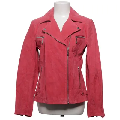 Bikerjacka (Röd) från Canda Premium Skinn, Polyester